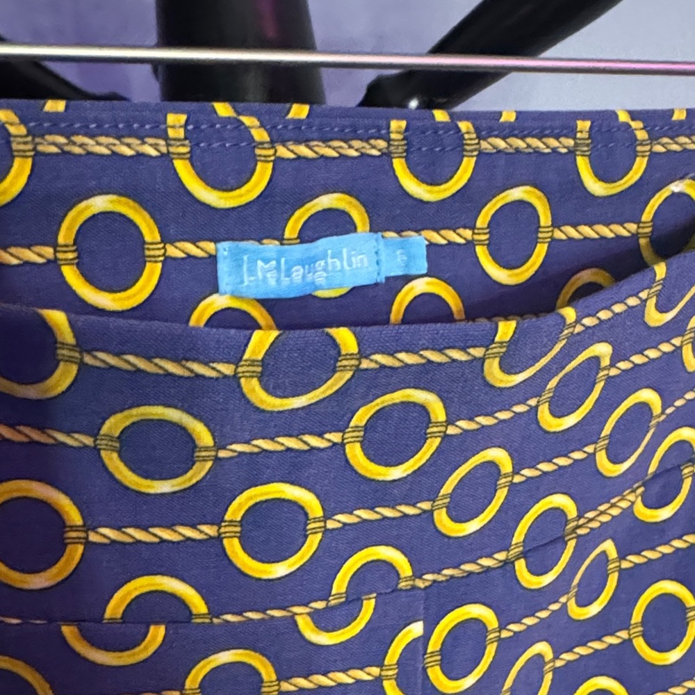 Geometric Patterned Pants - image 2